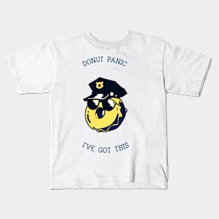 Don't Panic I've got This Police Officer Kids T-Shirt